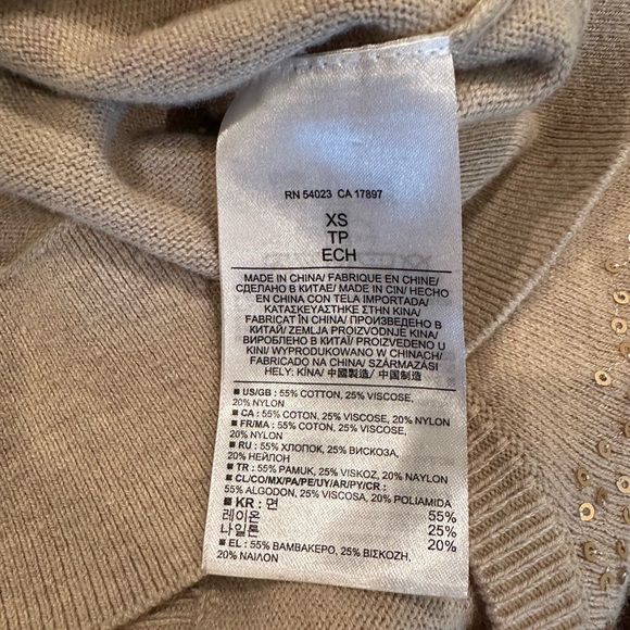 Banana Republic sequined lightweight sweater - Picture 4 of 5